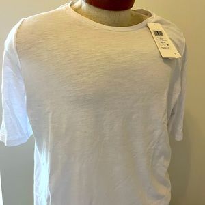 Eileen Fisher Slubby Organic Tee - White XL